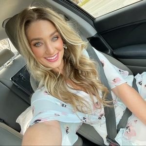 BCBGMAXAZRIA Mabel Floral Dress 10